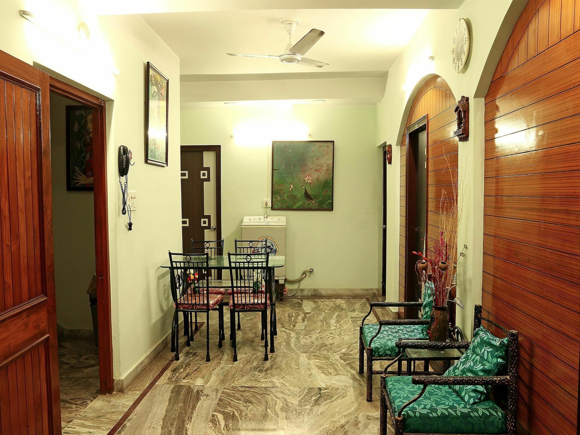The Elite Apartment Hotel Kalkutta Exterior foto